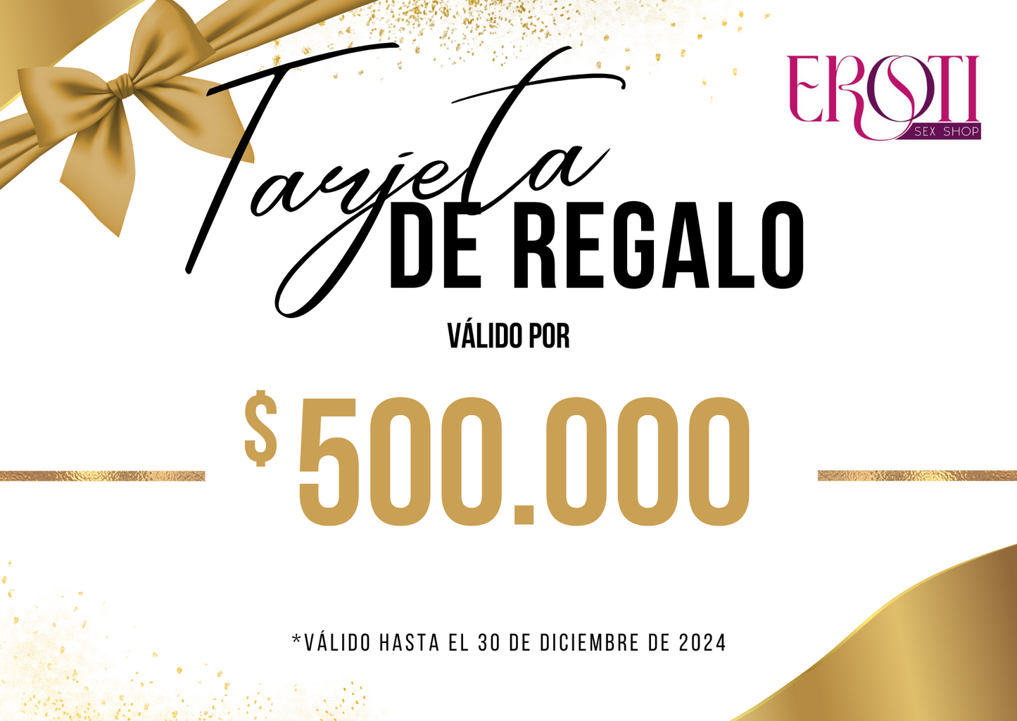 Tarjeta de Regalo Eroti Shop