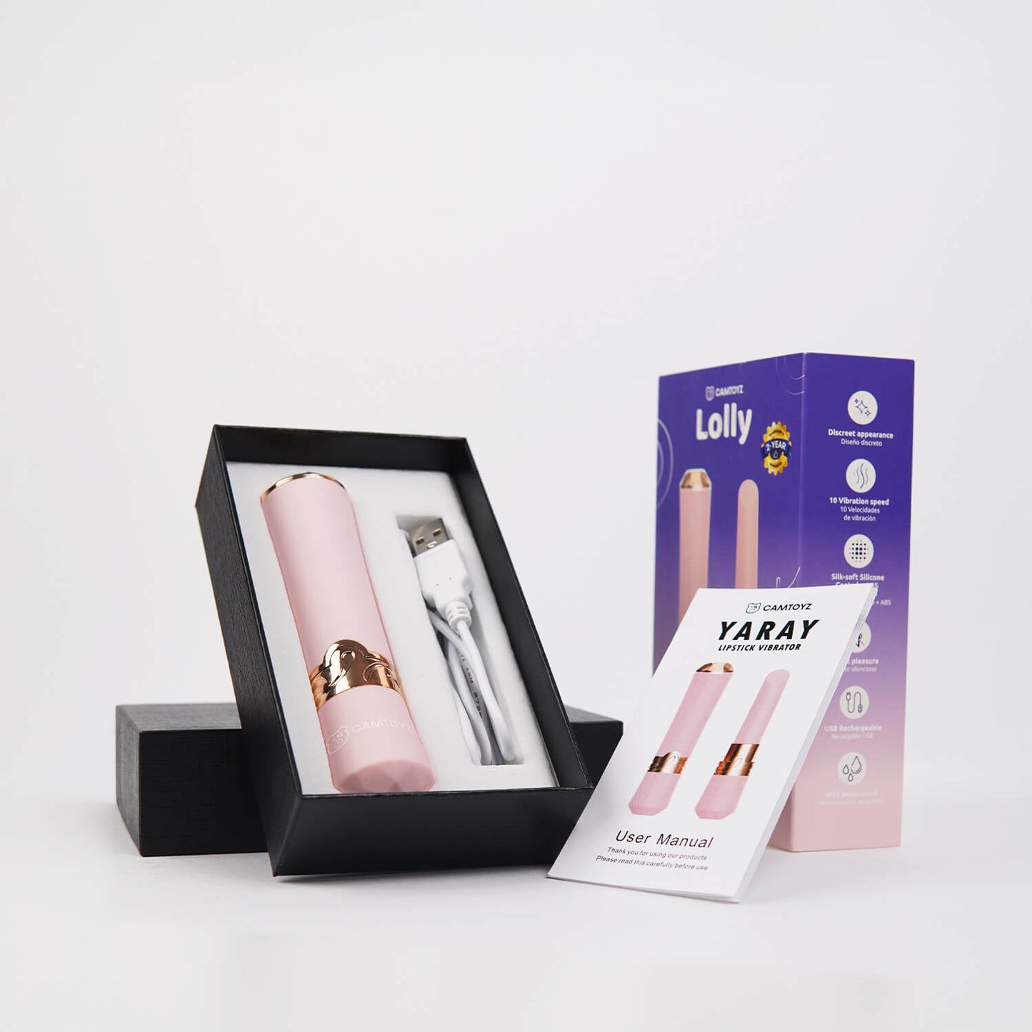 Labial Vibrador Yaray Lolly