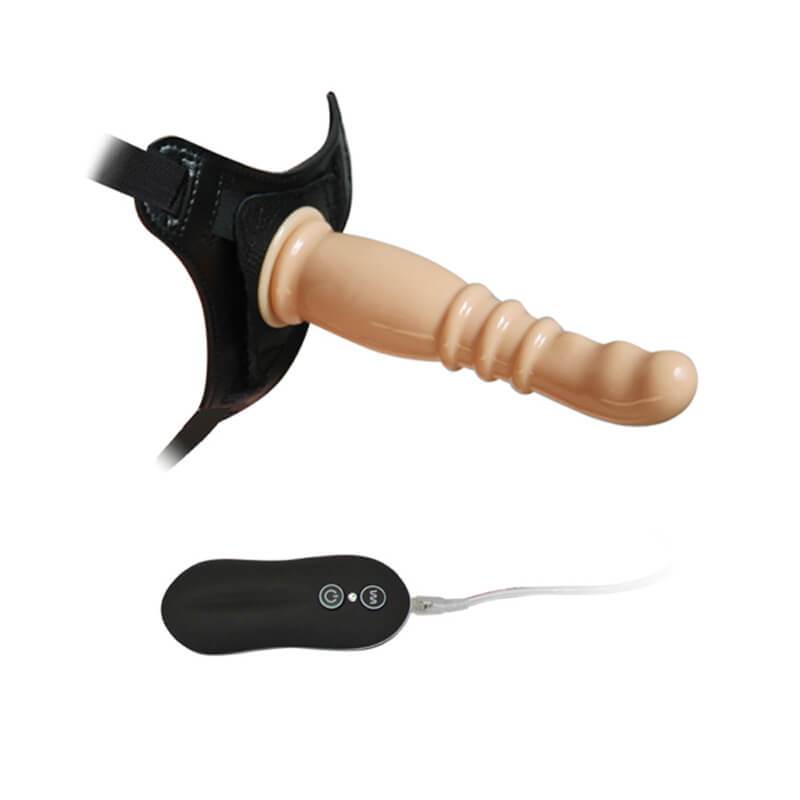 Arnés StrapOn Vibrador Heby - Eroti Shop