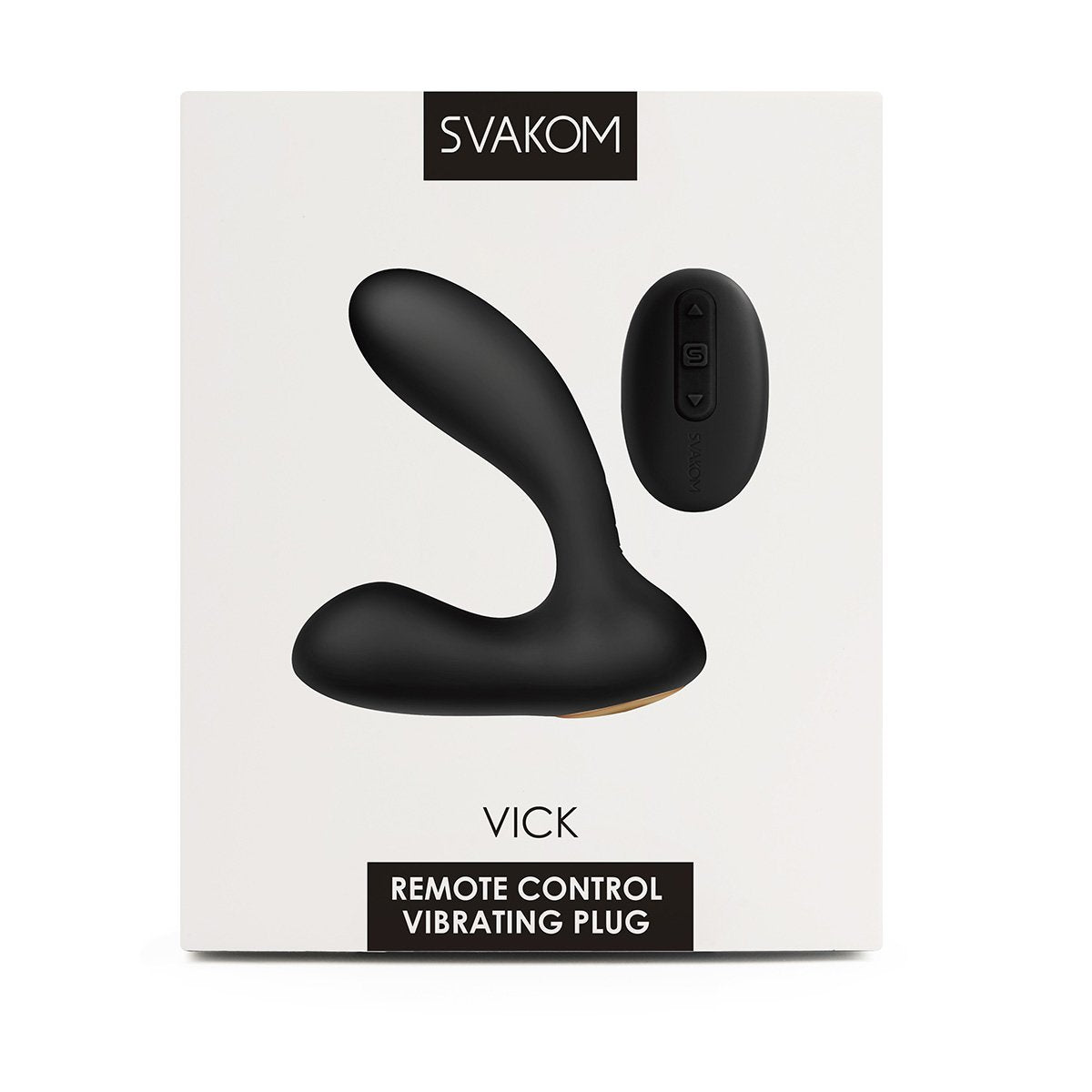 Plug Anal Vibrador Vick Svakom