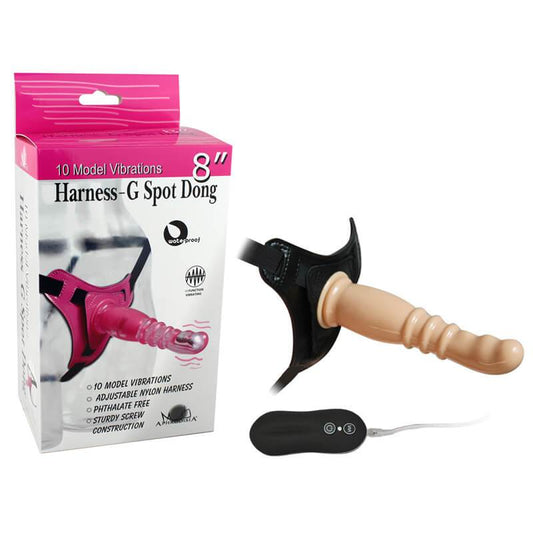 Arnés StrapOn Vibrador Heby - Eroti Shop