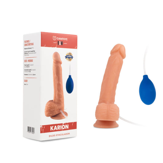 Raw Dildo Realista Eyaculador Karion